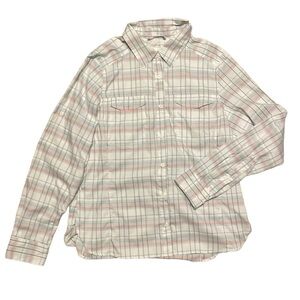 COLUMBIA Long Sleeve Button Front Sun Protection Shirt‎